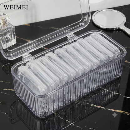 Acrylic Jewelry Organizer Box – Transparent Storage Case