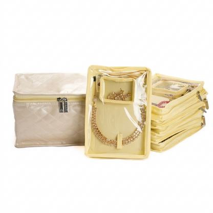 Multi Layer Jewelry Storage Pouch
