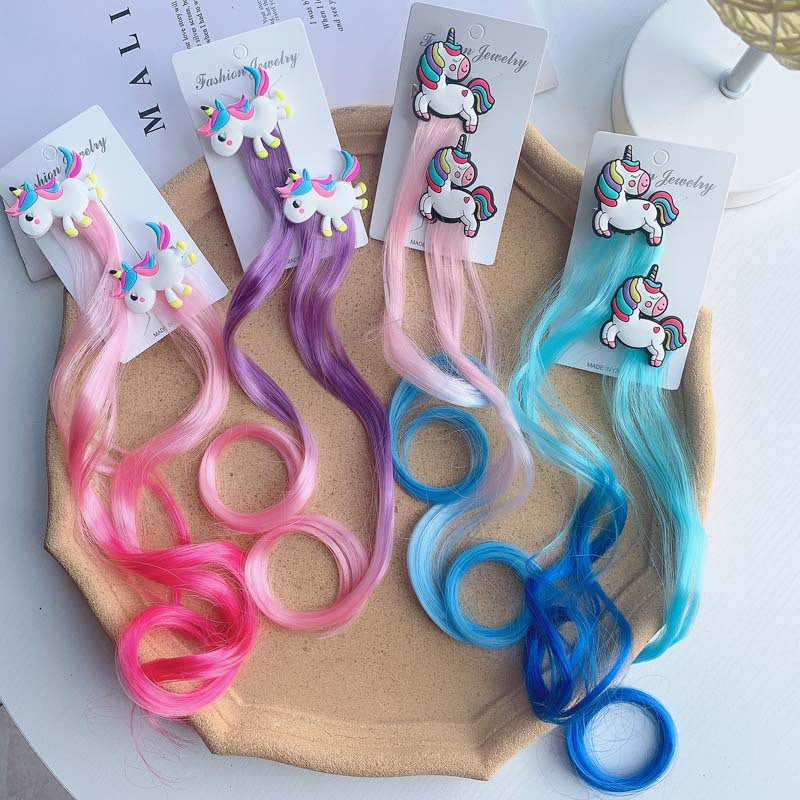 Rainbow Bow clips