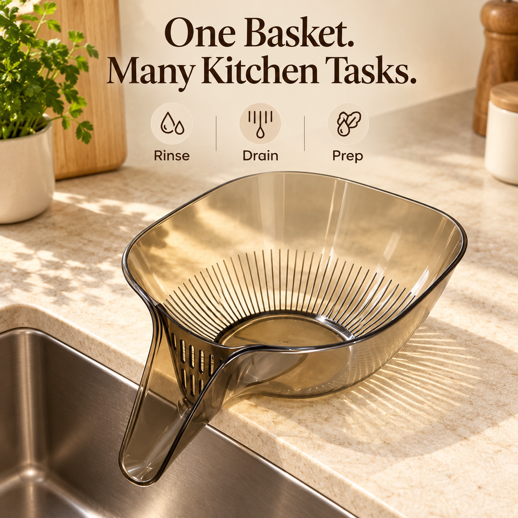 Multi-Purpose Draining Basket