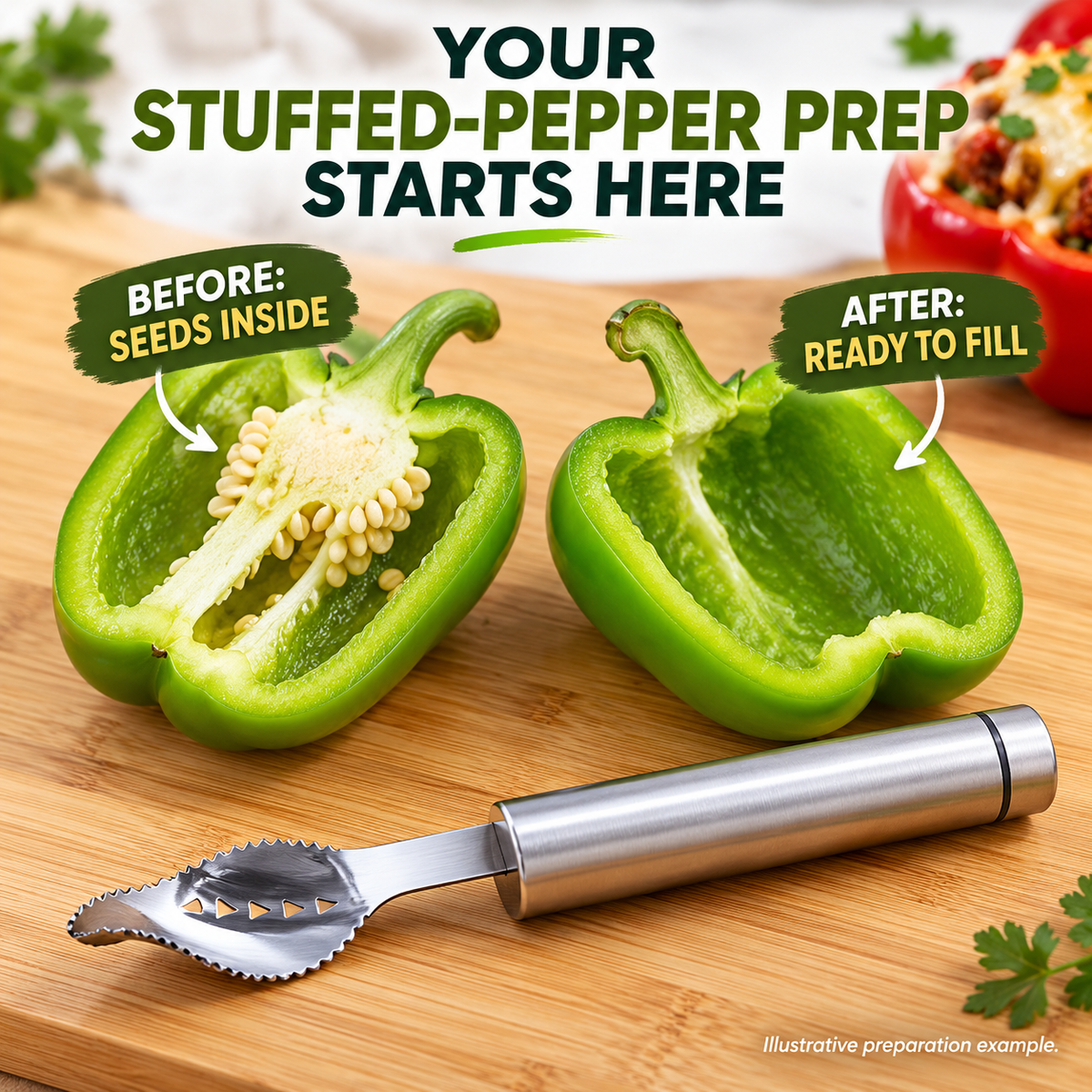 Pepper Core & Seed Remover 🌶️