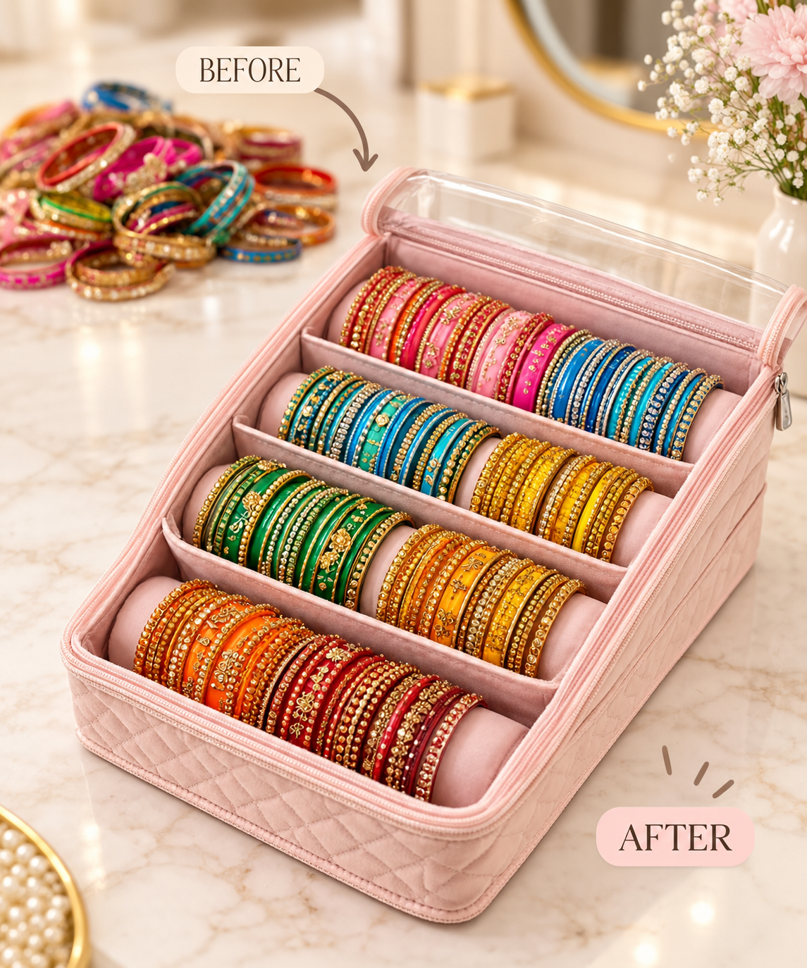 Jewelry &amp; Bangle Organizer