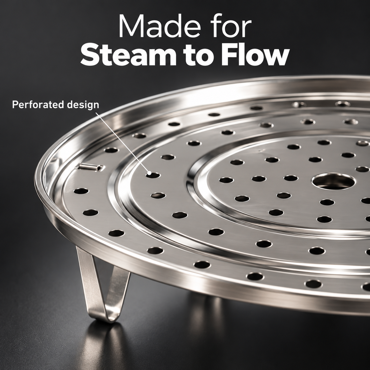 Stainless Steel Steamer Rack.