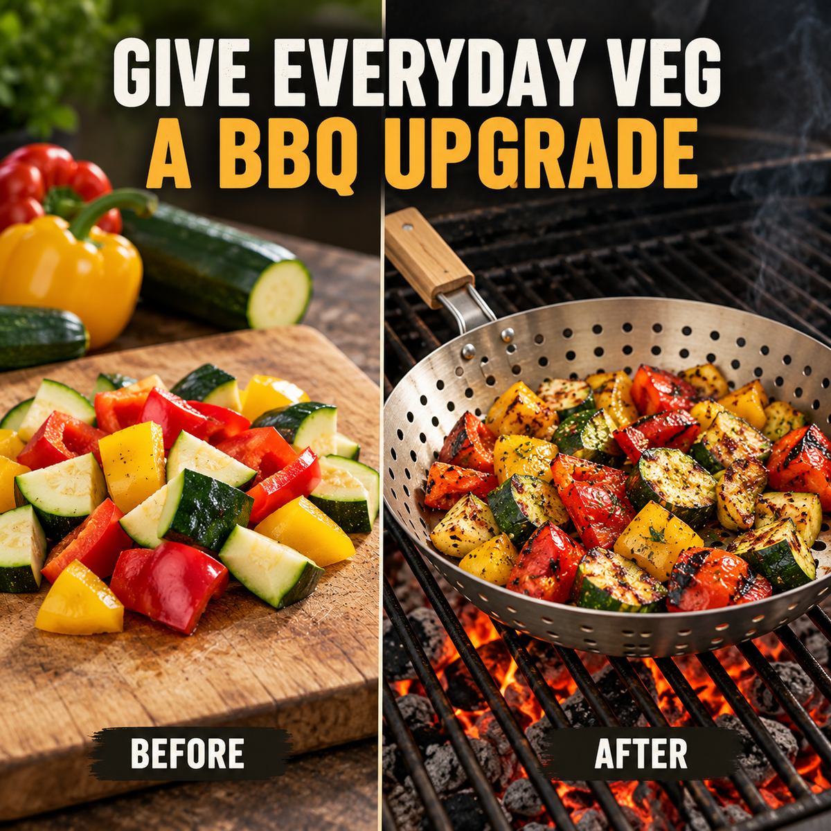 perforated grilling pan