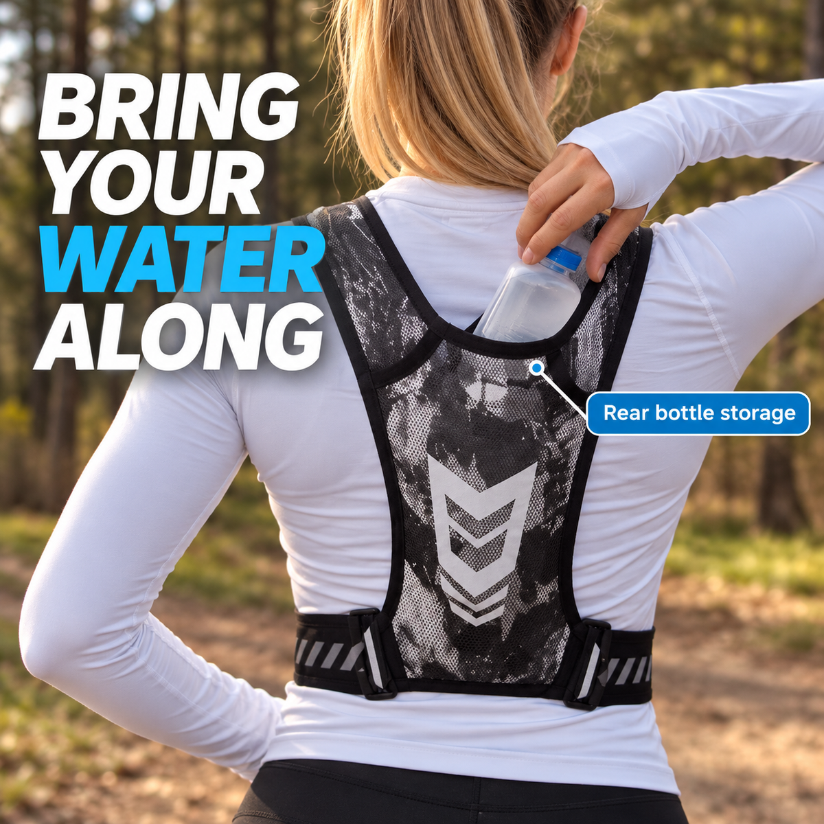 RunFree™ Hands-Free Running Storage Vest
