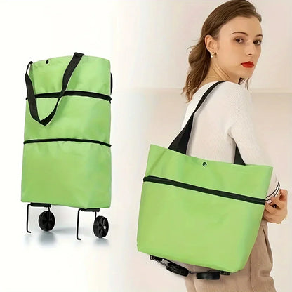 Foldable Shopping Trolley Bag