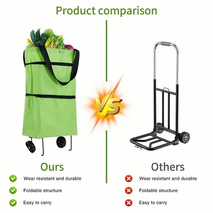 Foldable Shopping Trolley Bag