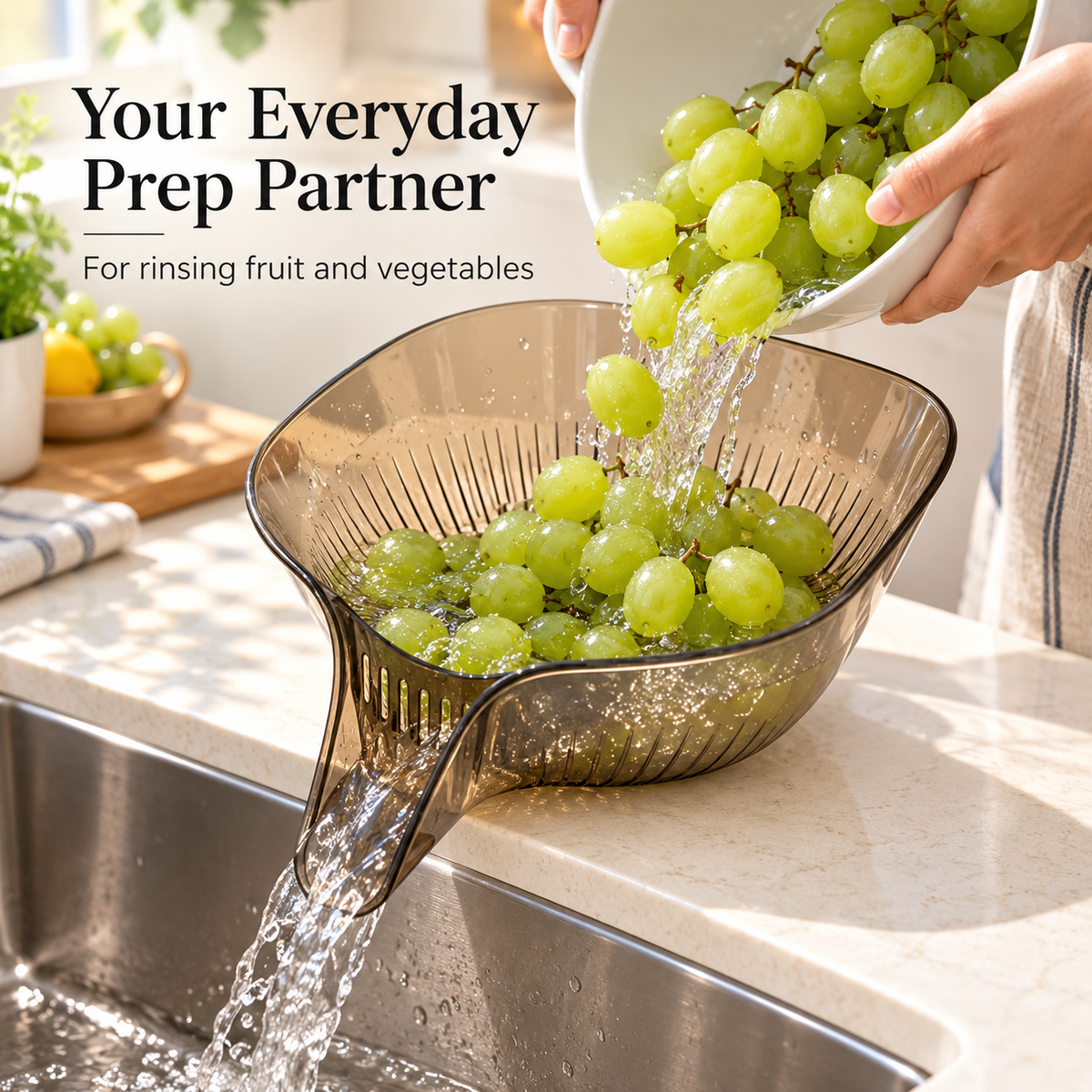 Multi-Purpose Draining Basket
