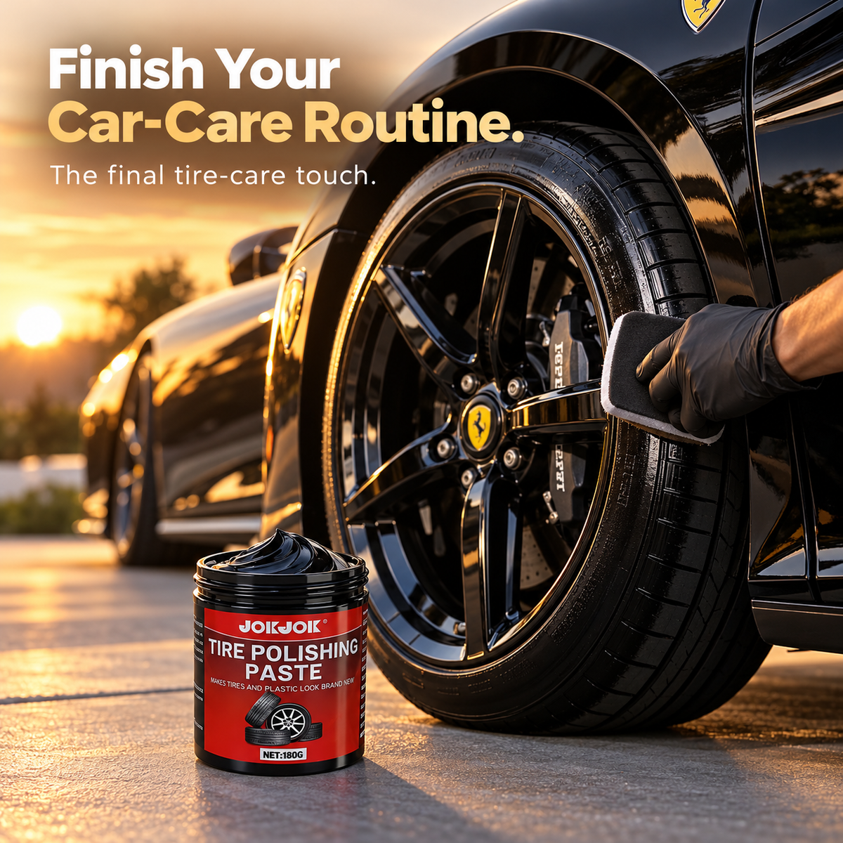 BlackShine™ Tire Polishing Paste