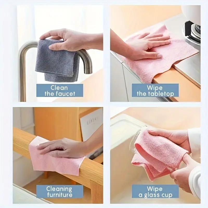 🧽 Microfiber Cleaning Roll – Reusable Multi-Purpose