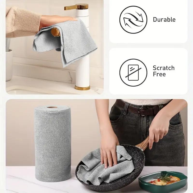 🧽 Microfiber Cleaning Roll – Reusable Multi-Purpose