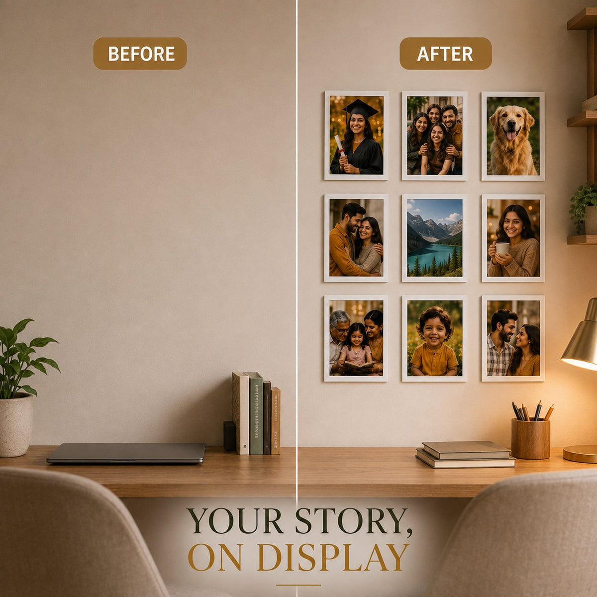 Magnetic Photo Frame Set