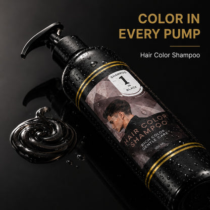 3-in-1 Hair Color Shampoo