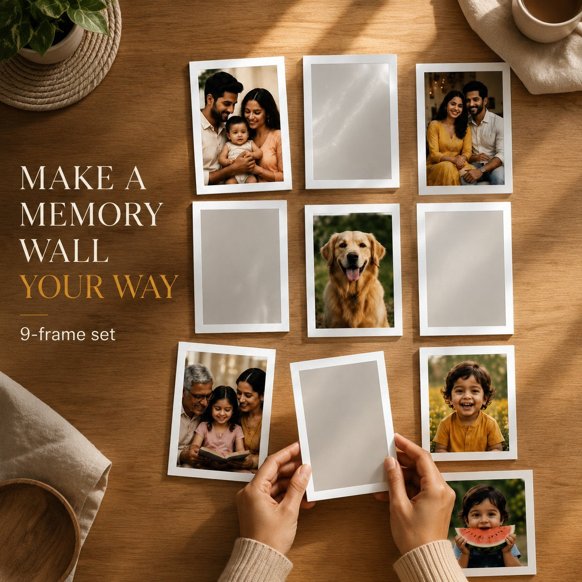 Magnetic Photo Frame Set
