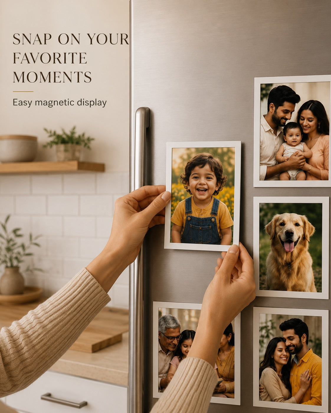 Magnetic Photo Frame Set