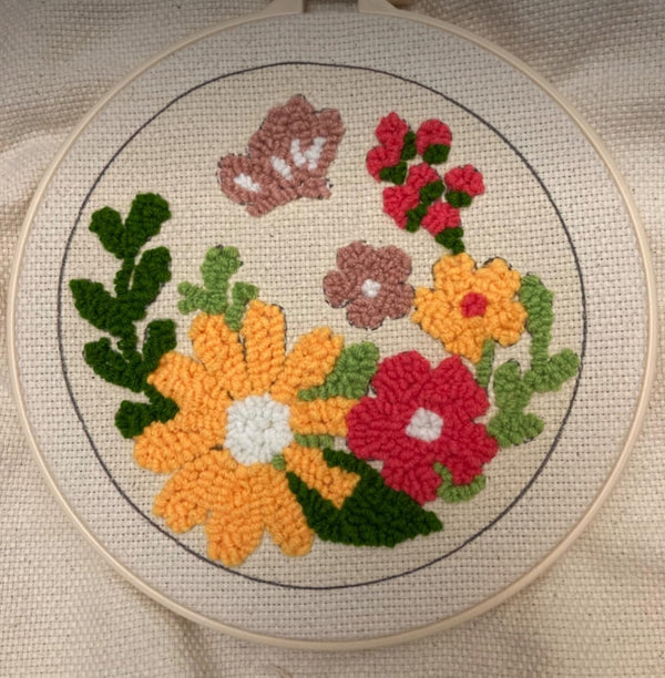 Hand Embroidery DIY Material Kit