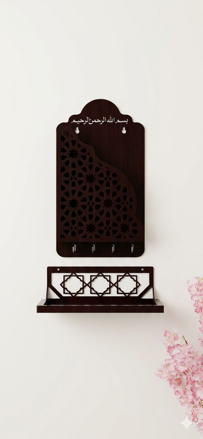 Islamic Prayer Set - Quran Holder & Jaynamaz Holder