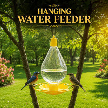 🐦 Premium Hanging Bird Water Feeder