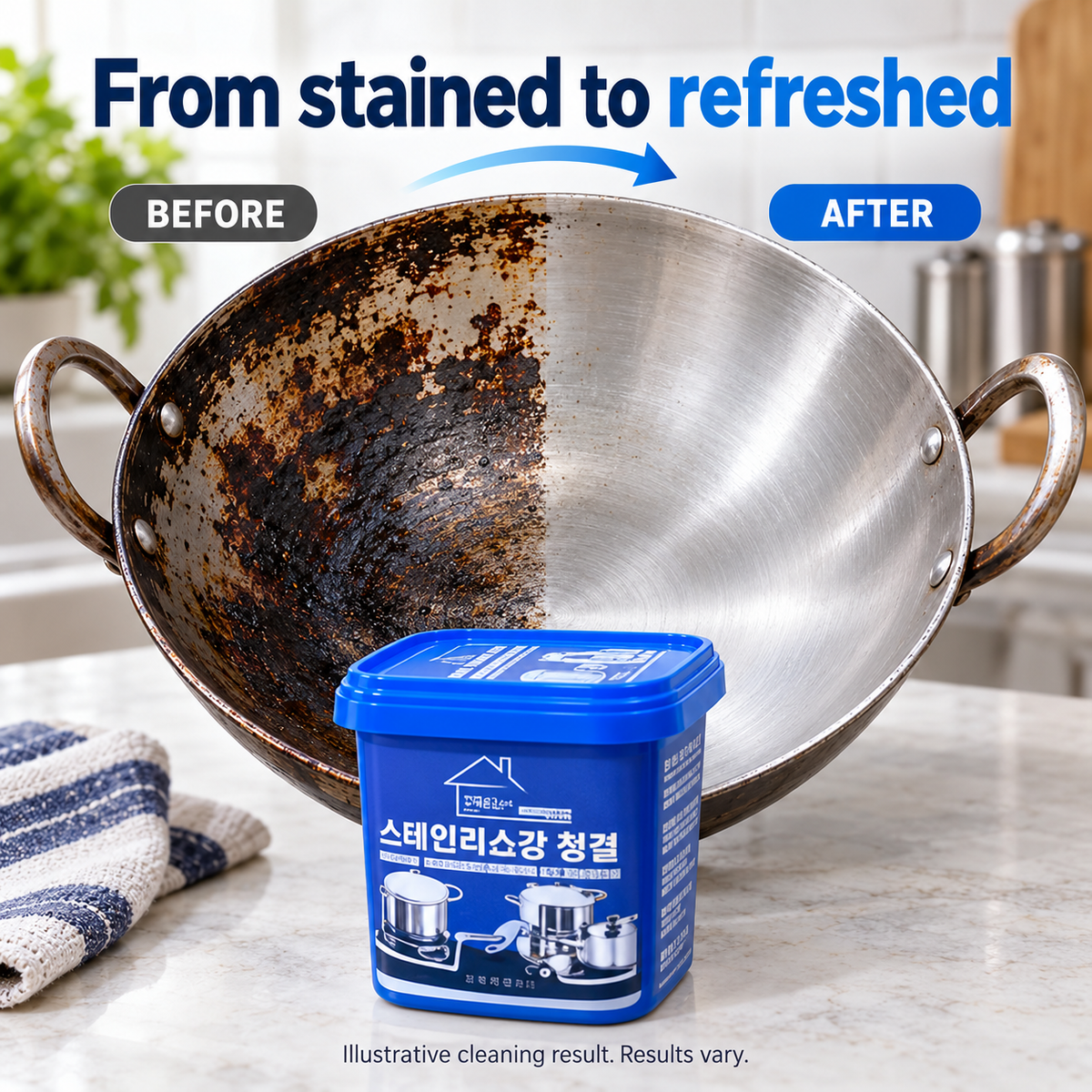 Korean ShineClean™ – Cookware Cleaning Paste