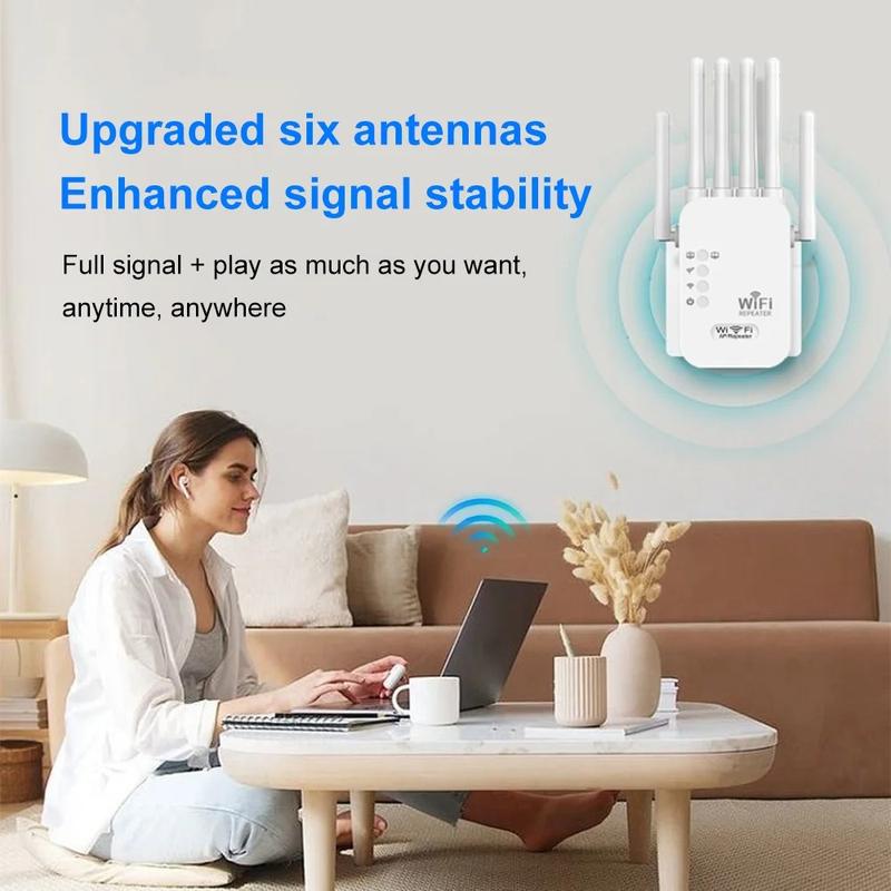 1200M Wifi 6 Internet Speed Booster