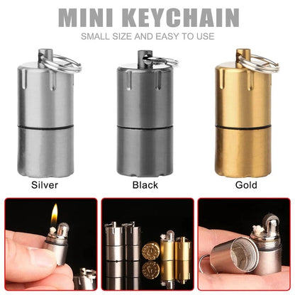 World's Smallest Lighter KeyChain