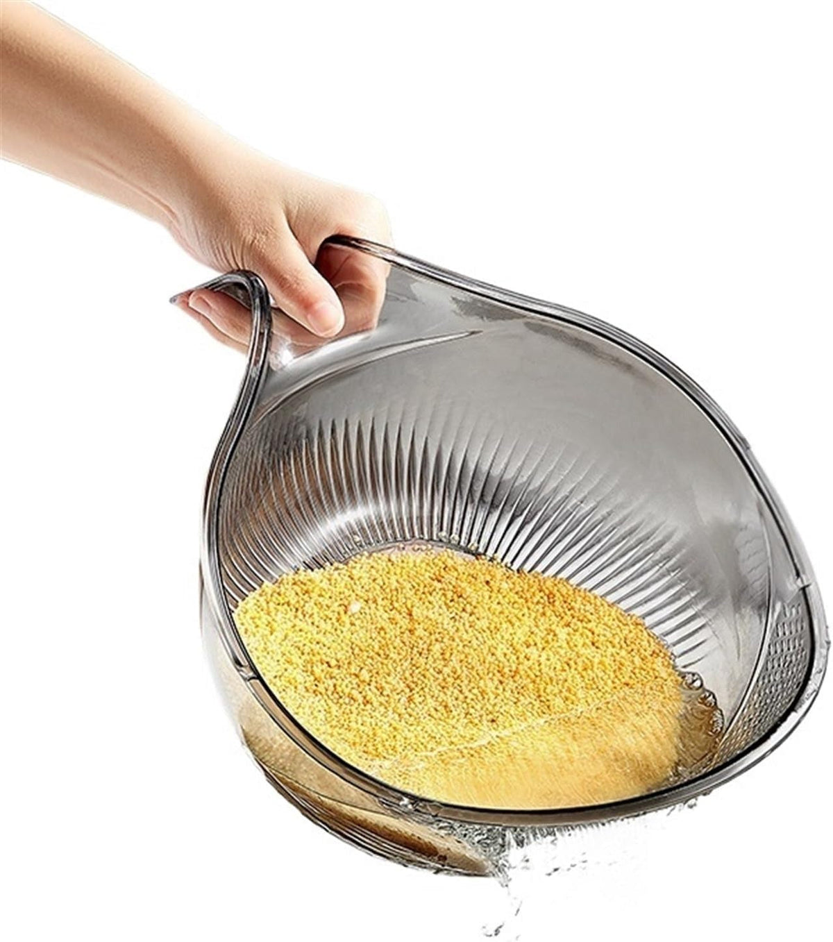 Multi-Purpose Practical Rice & Grain Washing Colander