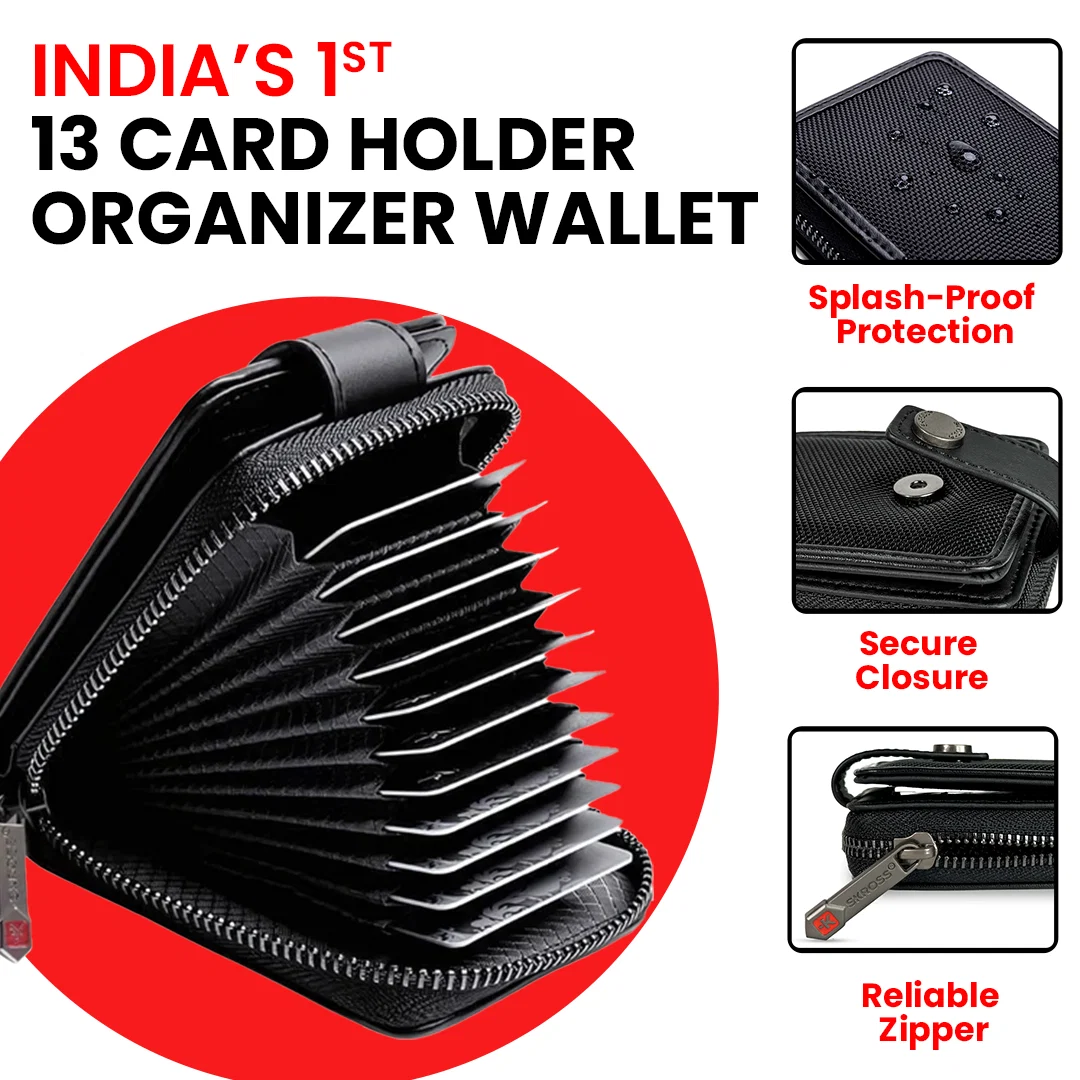Multi-Pocket Card Holder