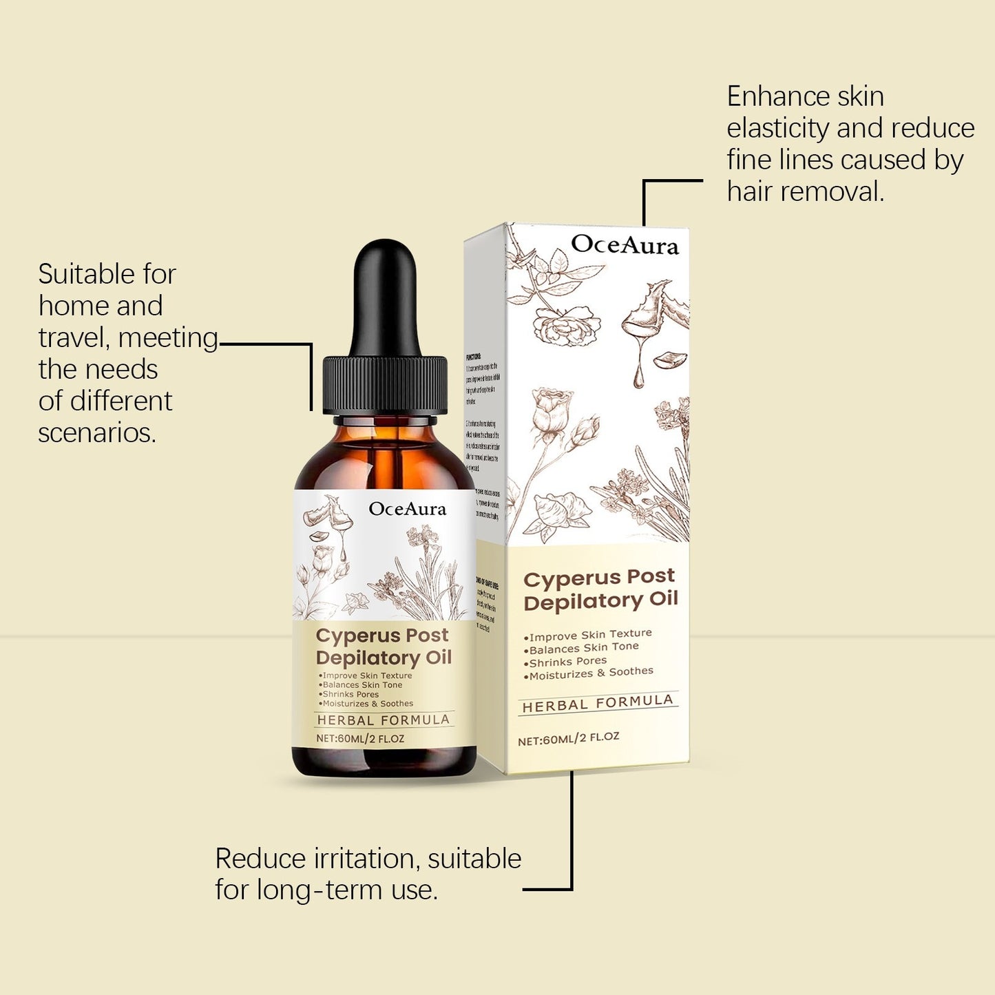 Hair Removal Oil