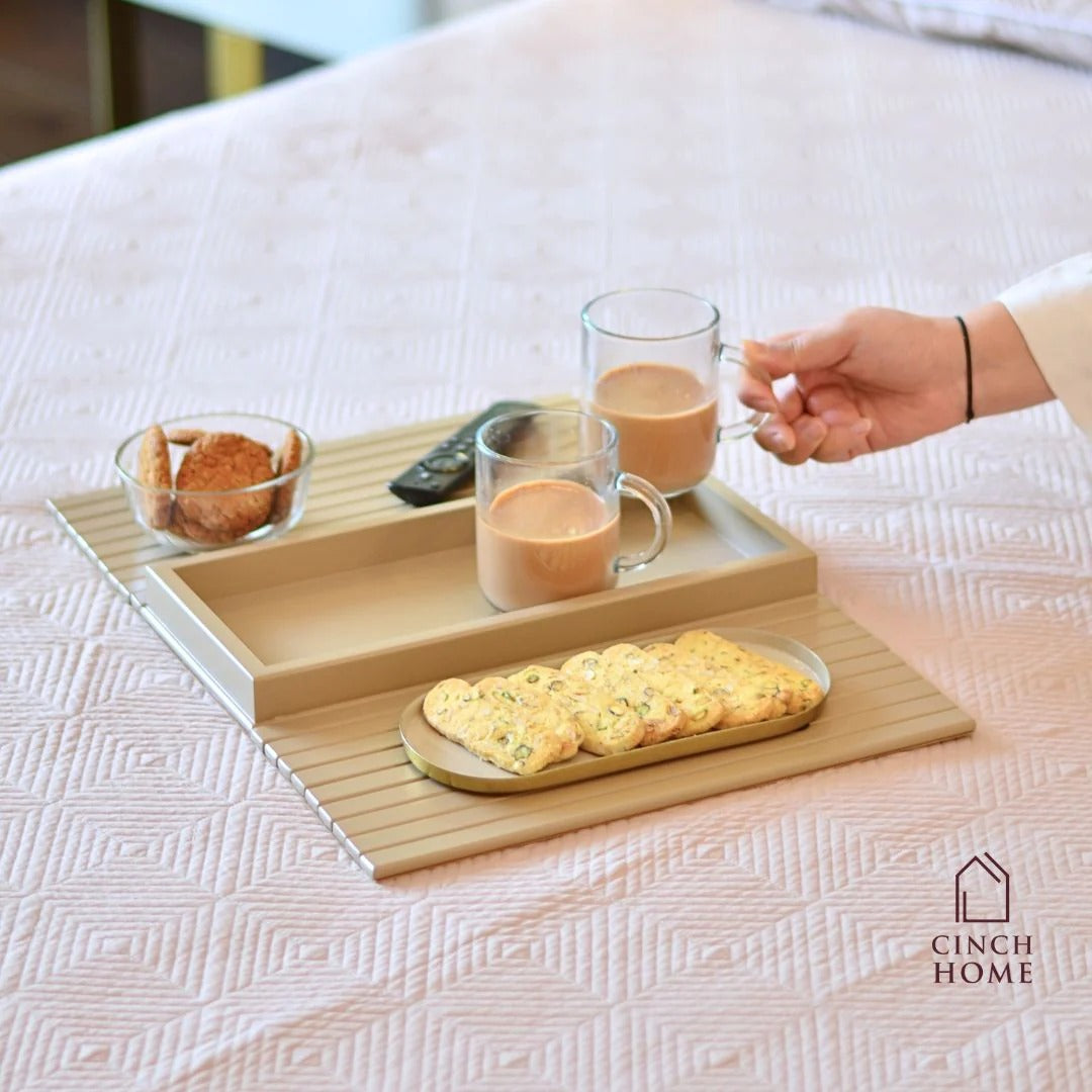 Flexible Table for Sofa/Couch/Bed | Accessory Tray