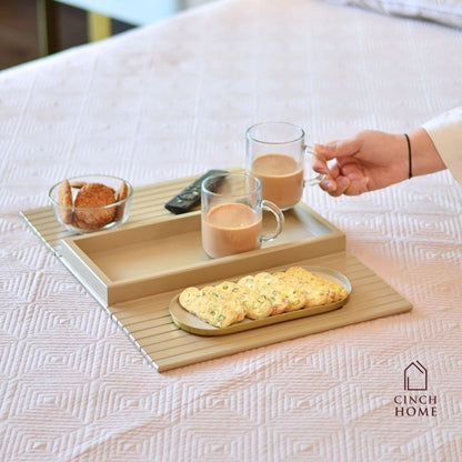 Flexible Table for Sofa/Couch/Bed | Accessory Tray