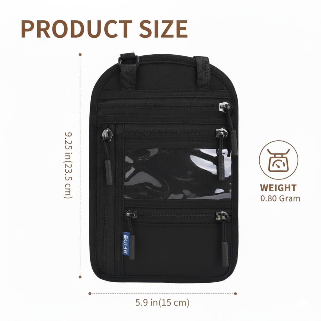 Multifuctional Travel Cross body Pouches