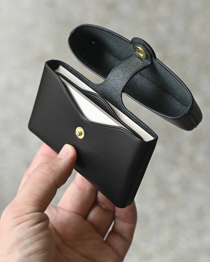 Aero Ultra-Slim Leather Business Card Holder