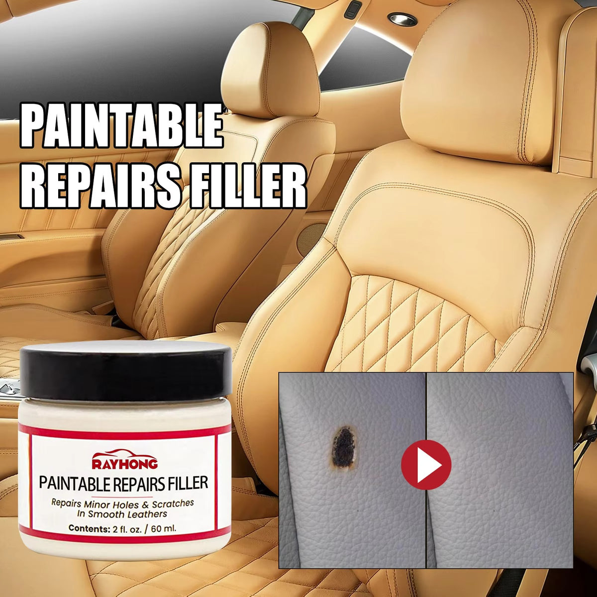 Leather Repair Cream