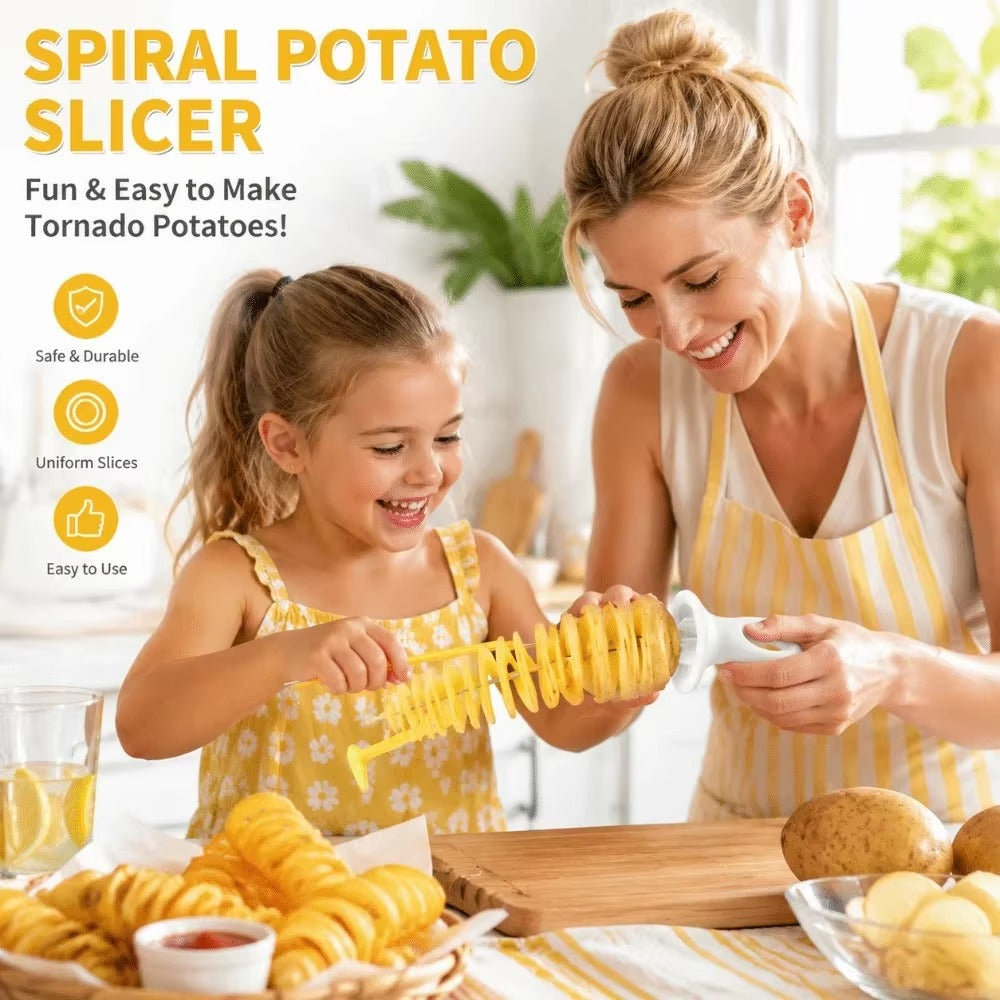 Stainless Steel Spiral Potato Cutter