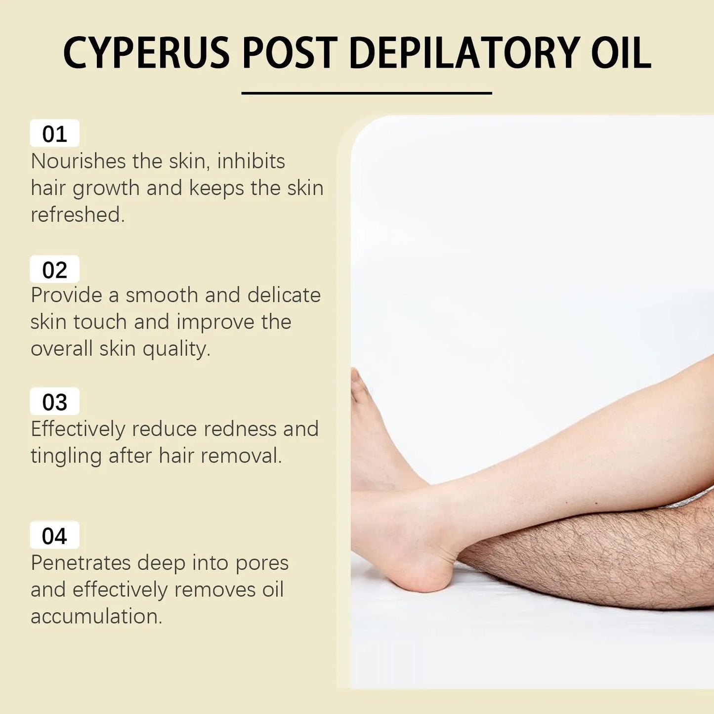 Hair Removal Oil
