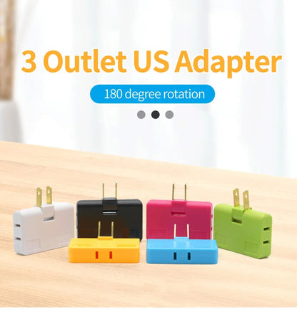3 in 1 Foldable Socket