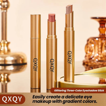 3 Shade Cream Eyeshadow Stick | Smooth & Blendable