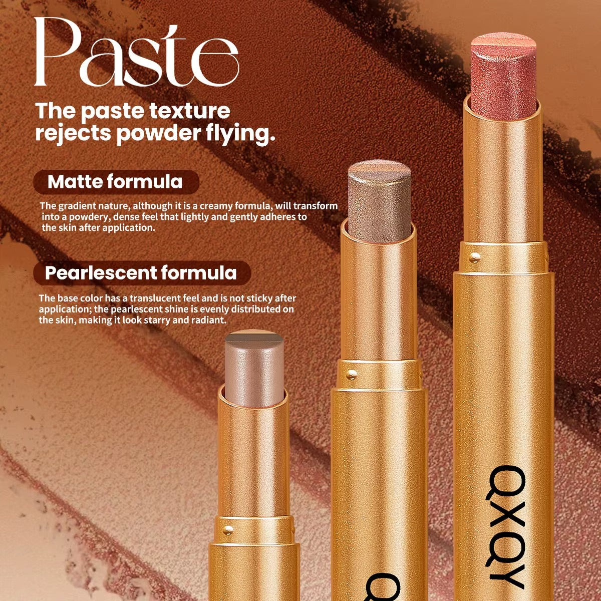 3 Shade Cream Eyeshadow Stick | Smooth & Blendable