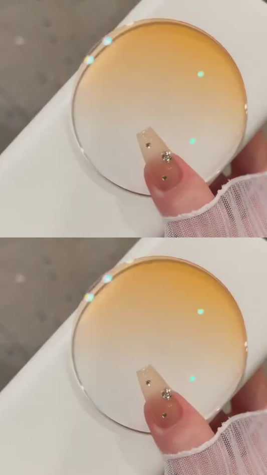 Women Diamond Rimless Anti-Blue Light presbyopia Glasses
