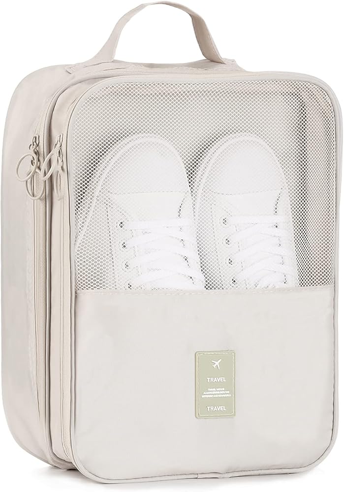 👟 3-Pair Travel Shoe Organizer Bag