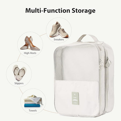 👟 3-Pair Travel Shoe Organizer Bag